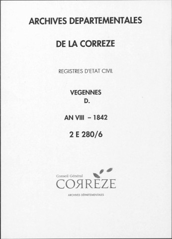 Décès (1800-1842)