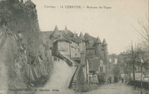 Uzerche : "Corrèze - 14 - Uzerche, avenue de Tayac".