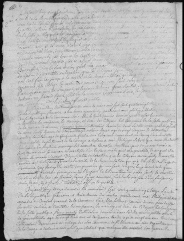 Naissances, mariages, décès (1793-1802)