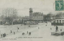 Brive-la-Gaillarde : "3 - Corrèze - Brive, place du XIV Juillet (Guierle)".