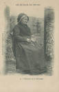 Folklore : "Les paysans du Centre - 9 - Paysanne de la montagne".