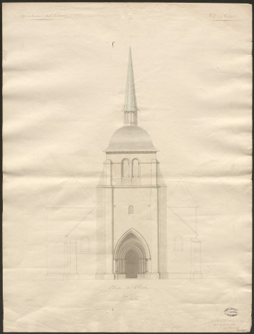 Église. Presbytère.