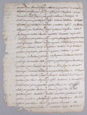 Répertoire chronologique : 18 floréal an V-9 juin 1828