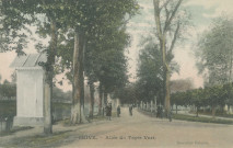 Brive-la-Gaillarde : "18. - Brive. - Allée du Tapis vert".