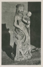 Aubazine : "3.101. Obazine (Corrèze) - Vierge à l'oiseau (XIVe siècle)".