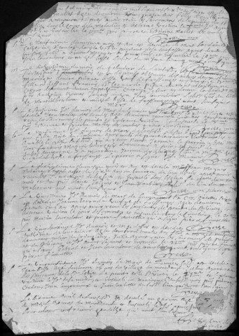 Baptêmes, mariages, sépultures (1676-1762)