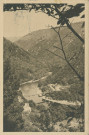 Saint-Martin-la-Méanne : "Gorges de la Dordogne - 41. St-Martin-la-Méanne - Vue sur le pont d'Eylac".