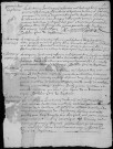 Baptêmes, mariages, sépultures (1703-1733)