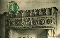 "La Corrèze Illustrée. 943. Beaulieu - Détails de sculpture d'une cheminée renaissance".