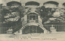 Brive-la-Gaillarde : "Corrèze - 56. Brive - Saint-Antoine - Vue générale des grottes".