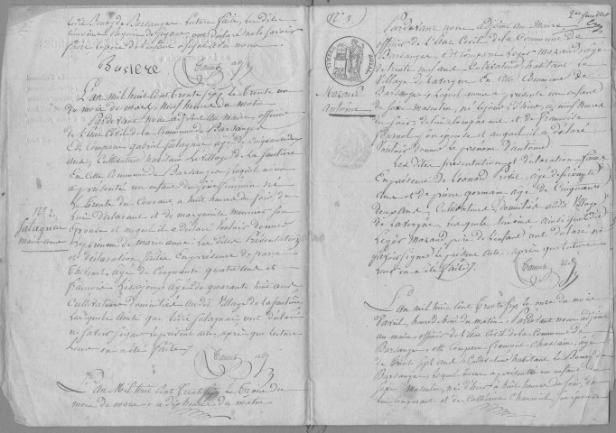 Naissances (1836-1843)