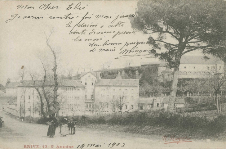 Brive-la-Gaillarde : "Brive - 13 - St-Antoine".