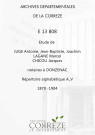 Répertoire alphabétique : A-V