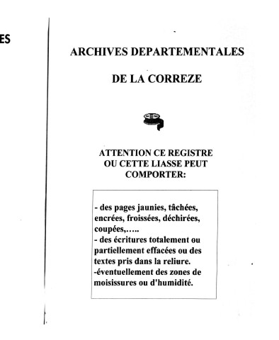 Naissances, mariages, décès (1893-1902)
