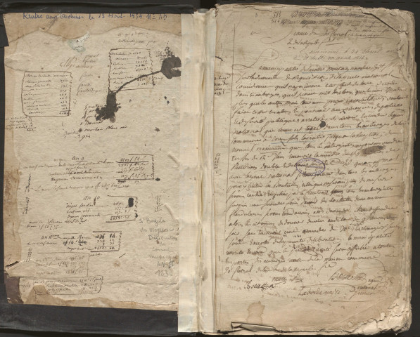 Délibérations du conseil municipal. 9 mai 1794-20 mars 1836