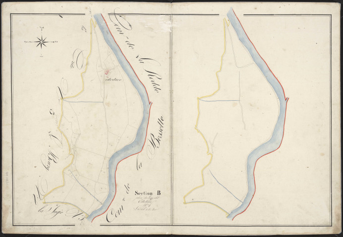 Section B4 d'Estreture