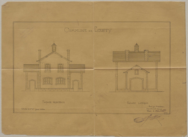Maison d'école.
