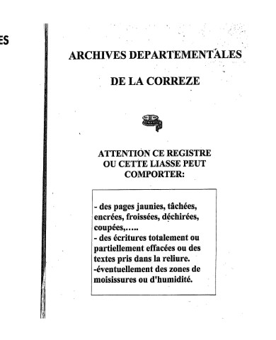 Naissances, mariages, décès (1873-1882)