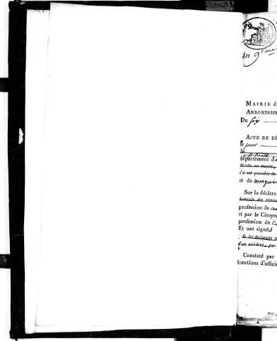 Décès (1801-1842)