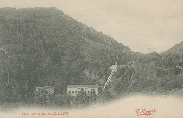 Voutezac : "140 - Usine du Saillant".