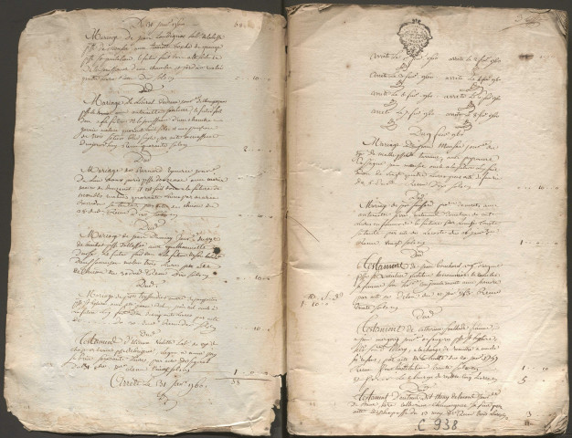 23 janvier 1760-10 février 1763