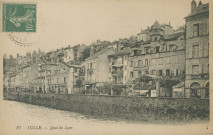 Tulle : "37 Tulle. - Quai de Lyon".