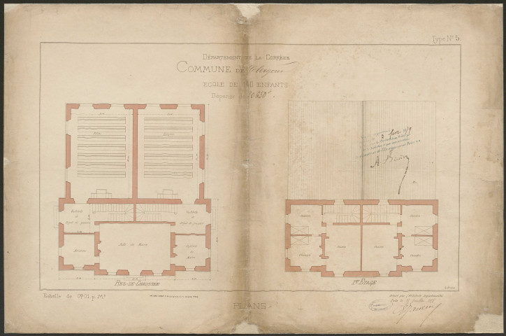 Maison d'école.