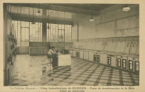 Liginiac : "La Corrèze illustrée - Usine hydroélectrique de Marèges - Poste de transformation de la Mole - Poste de commande".
