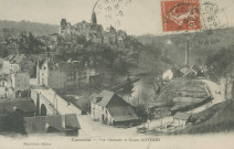 Uzerche : "Uzerche - Vue générale et usines Royères".