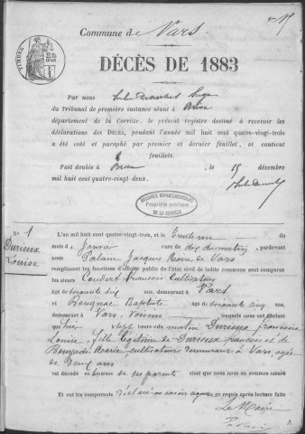 Décès (1883-1902)