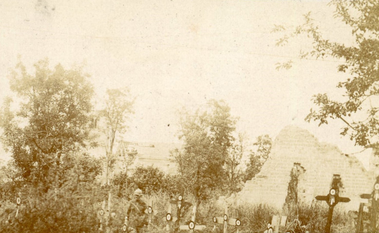 Le cimetière de Saint-Hilaire-le-Grand.