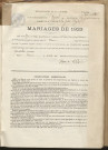 Naissances, mariages, décès (1923-1932).