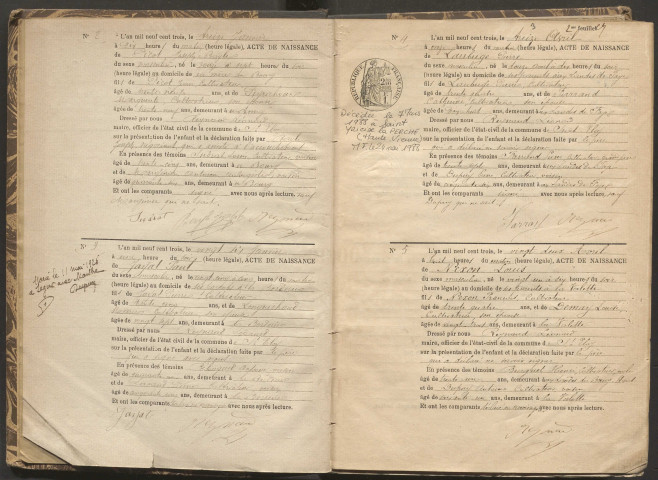 Naissances (1903-1942).