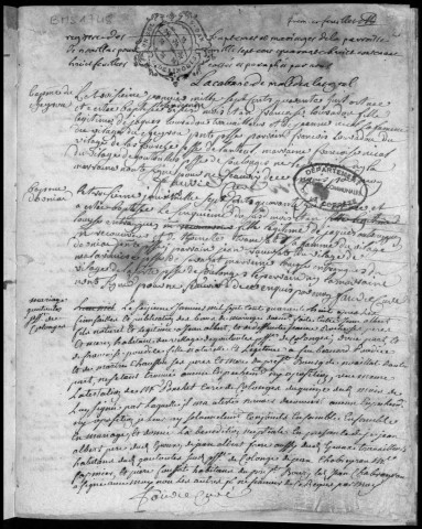 Baptêmes, mariages, sépultures (1748-1774)