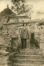"Obazine (environs) : l'ermite et sa chèvres".