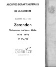 Naissances, mariages, décès (1853-1862)