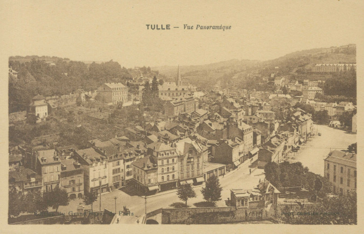 Tulle : "Tulle - Vue panoramique".