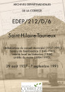 Délibérations du conseil municipal (1937-1991), bureau de bienfaisance (1940-1941), comité local de libération (1944), arrêtés du maire (1984-1990).