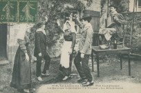 Folklore : "629 - Le Limousin illustré - Nos campagne - La bourrée limousine - 4 Figure - La ritournelle".