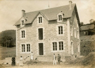 Maison en construction (vers Coste-Nègre ?).