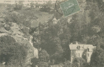 Gimel : "(Corrèze) - 234. Gimel - Pavillon des eaux vives et les cascades".