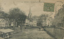 Tulle : "30. Tulle - Les quais et la passerelle".