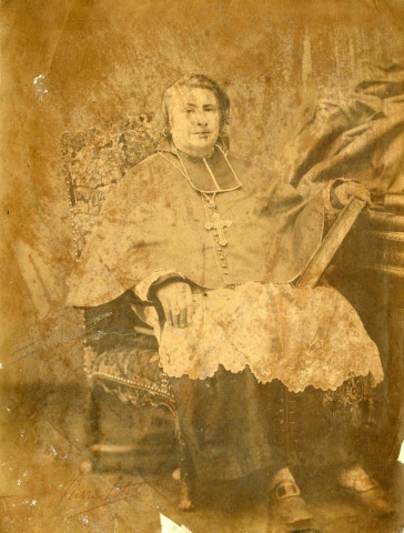 Portrait de Jean-Baptiste-Léonard Berteaud, évêque de Tulle.