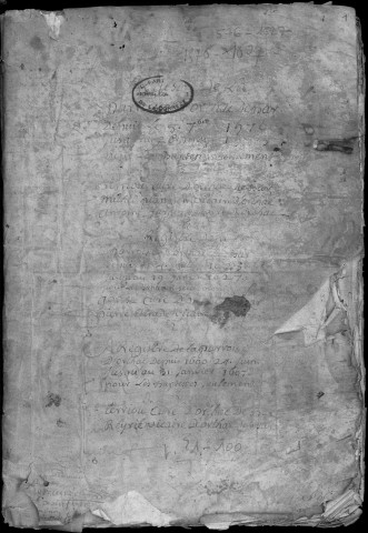 Baptêmes, mariages, sépultures (1576-1670)