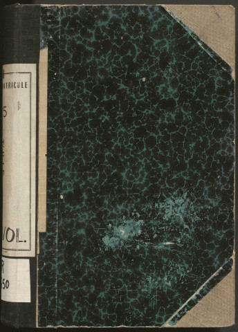 Classe 1925 : matricules 1501 à 1768.