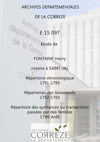 Répertoires