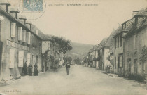 Saint-Chamant : "463. - Corrèze. - St-Chamant. - Grande-Rue".