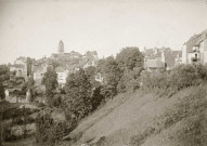 Vue générale, depuis l'ouest.