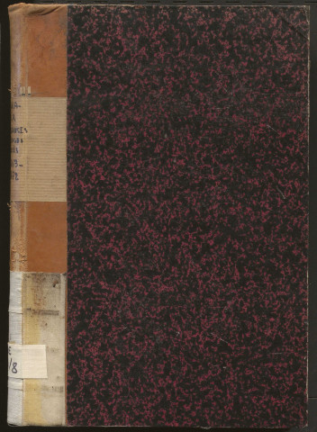 Naissances, mariages, décès (1863-1872)