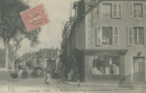 Ussel : "La Corrèze - Ussel - 9 - Boulevard Victor-Hugo et avenue Gambetta".
